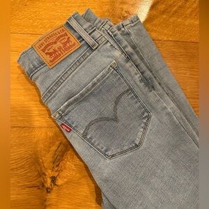 Levi's Denim 724 High Rise Straight Jeans